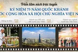 Triển lãm sách trực tuyến chào mừng 75 năm Quốc khánh 2-9